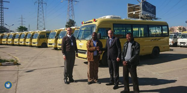 Global Motors : 3ème livraison de 50 bus scolaires